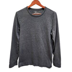 Marc Anthony Men's T-Shirt Size M Gray Long Sleeve Slim Fit